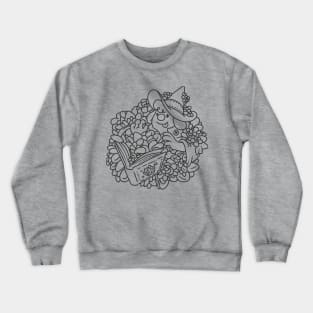 Succulent Wizard Crewneck Sweatshirt